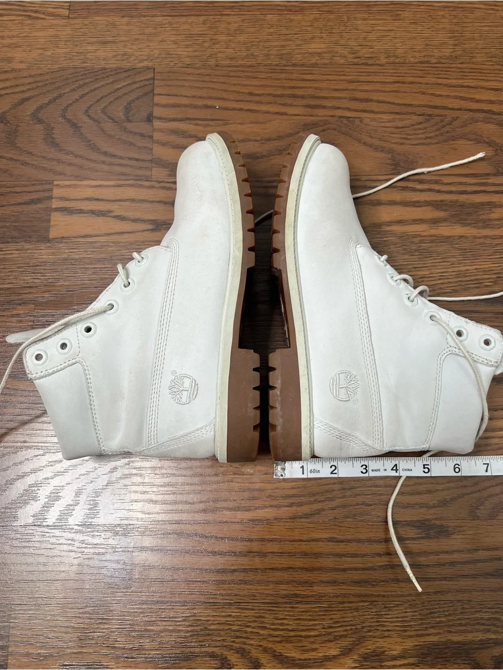 Timberland 6 Inch Premium 'Vaporous Grey' size Boys 6